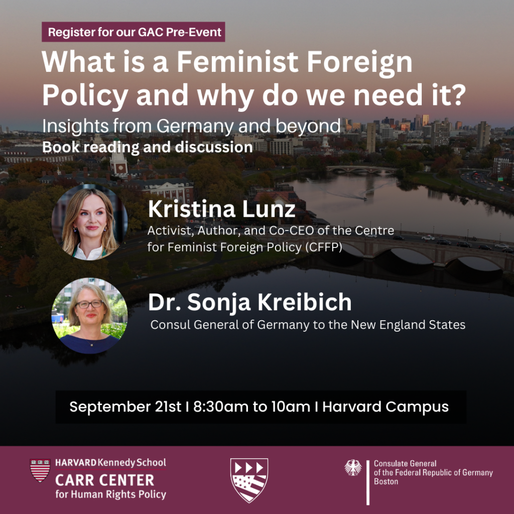 Center for Feminist Foreign Policy Info